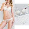 VS Brand 2019 hot push up bra Set Underwear Women Full Coverage Lace Comfortable Underwire padding Bra panties Set For Ladies