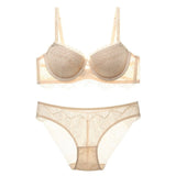 VS Brand 2019 hot push up bra Set Underwear Women Full Coverage Lace Comfortable Underwire padding Bra panties Set For Ladies