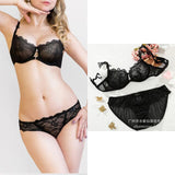75B Bra set Buy More Big Discount Sexy Lace push up padding wire free brassier women underwear lingerie bra and panties set