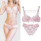 75D Bra set Buy More Big Discount dress small seamless intimates push up wireless thicken cup underwear women bra and panties