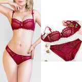 75D Bra set Buy More Big Discount dress small seamless intimates push up wireless thicken cup underwear women bra and panties
