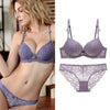 70A Bra set Buy More Discount Big women sexy bra set intimates embroidery half cup lingerie thin temptation and panty