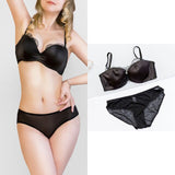 70B Bra set Buy More Big Discount New Europe Girl Sexy Lace Bra Set Gather Adjustable Underwear Sets For Women A B C Cup