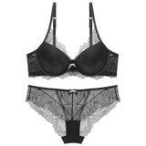 70B Bra set Buy More Big Discount women Lace hollow out panty underwear set Red Black Beige transparent bra brief sets