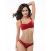 70D Bra set Buy More Big Discount Sexy Lace Lingerie Set Push Up Solid Color Underwear Embroidery bra and panty set