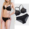 75A Bra set Buy More Big Discount Push-up Bra and Panty Sets 3/4 Cup Brand Lace Lingerie Set Deep V intimates bralette set