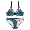 75A Bra set Buy More Big Discount Push-up Bra and Panty Sets 3/4 Cup Brand Lace Lingerie Set Deep V intimates bralette set