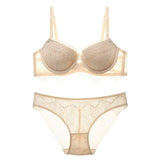 75A Bra set Buy More Big Discount NEW Sexy Lace Bandage Lingerie Set Charm Seduction Push Up Underwear Women Elegant Breathable