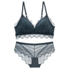 75A Bra set Buy More Big Discount NEW Sexy Lace Bandage Lingerie Set Charm Seduction Push Up Underwear Women Elegant Breathable