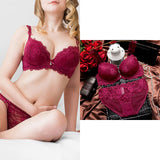 80B Bra set Buy More Big Discount transparent lingerie set ultra thin Sexy Lace Underwear push up bralette set women underwear