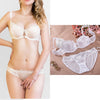 80A Bra set Buy More Big Discount Lace Lingerie Set Push Up  Solid  Underwear Embroidery bra and panty set Lace intimate