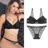 80B Bra set Buy More Big Discount Push Up Half Cup bra and panty set Lounge Bra and Panties Embroidery underwear