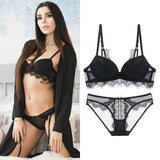 80B Bra set Buy More Big Discount Push Up Half Cup bra and panty set Lounge Bra and Panties Embroidery underwear