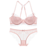 80B Bra set Buy More Big Discount push up Underwear Lace Brassiere wireless Lingerie Soft Trim Comfortable Bralette set
