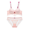 80B Bra set Buy More Big Discount push up Underwear Lace Brassiere wireless Lingerie Soft Trim Comfortable Bralette set