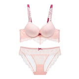 80B Bra set Buy More Big Discount push up Underwear Lace Brassiere wireless Lingerie Soft Trim Comfortable Bralette set