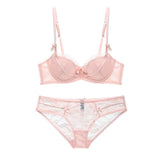 80B Bra set Buy More Big Discount push up Underwear Lace Brassiere wireless Lingerie Soft Trim Comfortable Bralette set