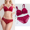 80B Bra set Buy More Big Discount push up Underwear Lace Brassiere wireless Lingerie Soft Trim Comfortable Bralette set