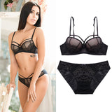 80B Bra set Buy More Big Discount push up Underwear Lace Brassiere wireless Lingerie Soft Trim Comfortable Bralette set