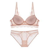 70C Bra set Buy More Big Discount Sexy Bra set Women's push up Lace Underwear Panties Thin breathable underwear set Sexy
