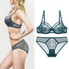 70C Bra set Buy More Big Discount Sexy Bra set Women's push up Lace Underwear Panties Thin breathable underwear set Sexy