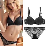 70C Bra set Buy More Big Discount Sexy Bra set Women's push up Lace Underwear Panties Thin breathable underwear set Sexy