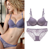 70C Bra set Buy More Big Discount Sexy Bra set Women's push up Lace Underwear Panties Thin breathable underwear set Sexy