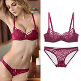 80B Bra set Buy More Big Discount Women Underwear Push up Lingerie Wireless panties Floral Embroidery Lingerie set Women Bow Bra