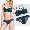 80B Bra set Buy More Big Discount Women Underwear Push up Lingerie Wireless panties Floral Embroidery Lingerie set Women Bow Bra