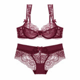 80A Bra set Buy More Big Discount Embroidery Lingerie Set padding Cup Temptation Sexy Underwear For Women High Waist bralette