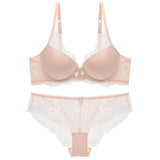 80A Bra set Buy More Big Discount Embroidery Lingerie Set padding Cup Temptation Sexy Underwear For Women High Waist bralette