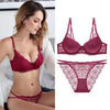 80A Bra set Buy More Big Discount Embroidery Lingerie Set padding Cup Temptation Sexy Underwear For Women High Waist bralette