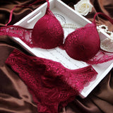 80A Bra set Buy More Big Discount Embroidery Lingerie Set padding Cup Temptation Sexy Underwear For Women High Waist bralette