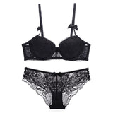 75B Bra set Buy More Big Discount Seamless Vest Ultrathin Cotton Bra and Panty Women Lingerie Sexy Embroidery Lace Underwear Set