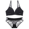 75B Bra set Buy More Big Discount Seamless Vest Ultrathin Cotton Bra and Panty Women Lingerie Sexy Embroidery Lace Underwear Set