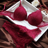 75B Bra set Buy More Big Discount Seamless Vest Ultrathin Cotton Bra and Panty Women Lingerie Sexy Embroidery Lace Underwear Set
