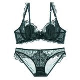 75B Bra set Buy More Big Discount Seamless Vest Ultrathin Cotton Bra and Panty Women Lingerie Sexy Embroidery Lace Underwear Set