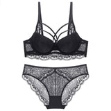 75B Bra set Buy More Big Discount Seamless Vest Ultrathin Cotton Bra and Panty Women Lingerie Sexy Embroidery Lace Underwear Set