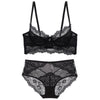 70c Buy More Big Discount Sexy Lace Triangle cup Bra Sets For Women Wireless Thin Cotton Breathable Comfortable Underwear