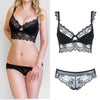 70c Buy More Big Discount Sexy Lace Triangle cup Bra Sets For Women Wireless Thin Cotton Breathable Comfortable Underwear