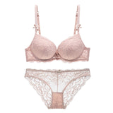 VS Brand 2019 Women Hot Seamless Bra Set 3/4 Cup adjustable Push up Vs Bra Lingerie Underwear Sets For Women 70-85A B C D Cup