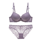 VS Brand 2019 Women Hot Seamless Bra Set 3/4 Cup adjustable Push up Vs Bra Lingerie Underwear Sets For Women 70-85A B C D Cup